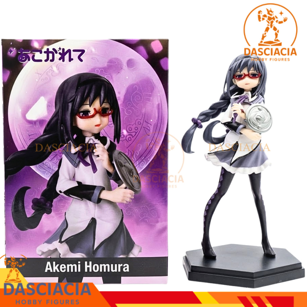 Figure Homura Akemi Gaya Magical Girl Koleksi Pajangan