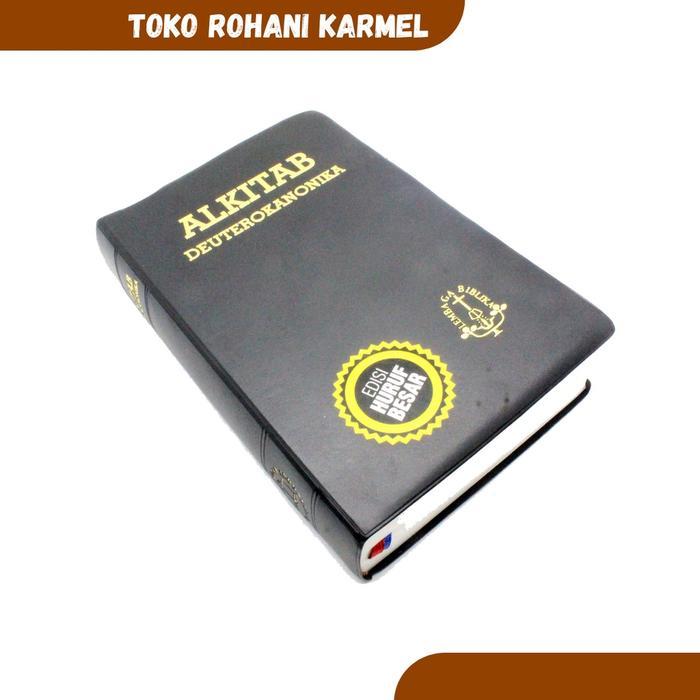 ALKITAB KATOLIK EXTRALETTER (DEUTEROKANONIKA) ALKITAB HURUF BESAR - Hitam