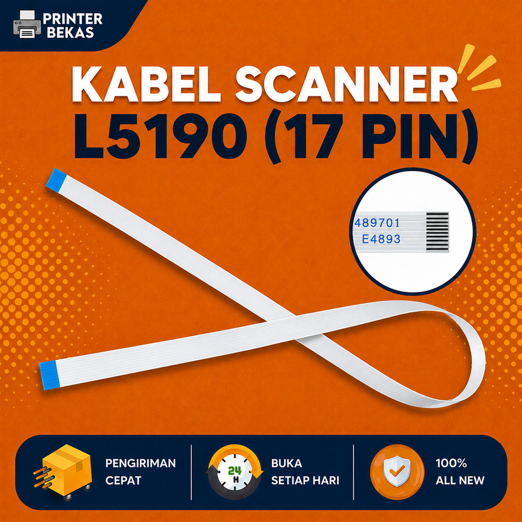 Kabel Scanner Printer L5190, Cable Flexible Scanner L5190