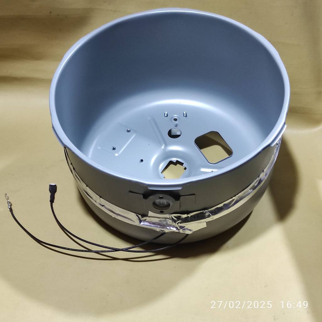 [ORI] Sharp KSN-18 | PANCI LUAR OUTERPOT OUTER POT + HEATER ELEMEN SAMPING 35W Magic Com SHARP Rice 