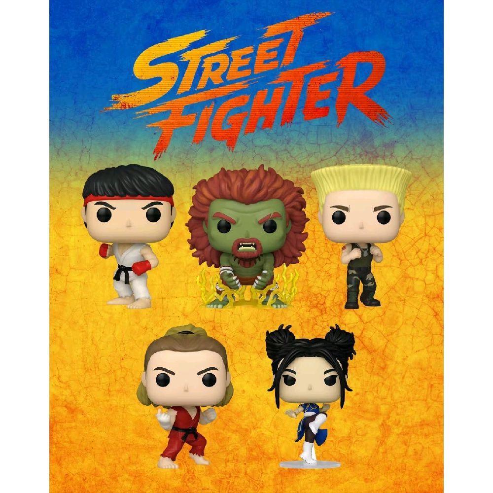 ORIGINAL Funko Pop Street Fighter 2026 Movie Ryu Ken Chun-Li Guile Blanka