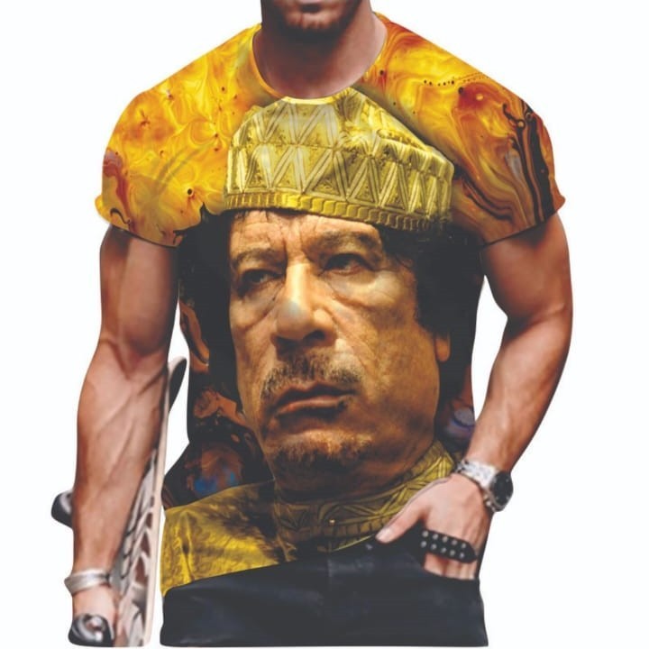 KAOS TAG THAILAND CHE GUEVARA MUAMMAR KHADAFI (AOP) ALL OF PRINT | TOKOH FULLPRINT FULL PRINT T-SHIR