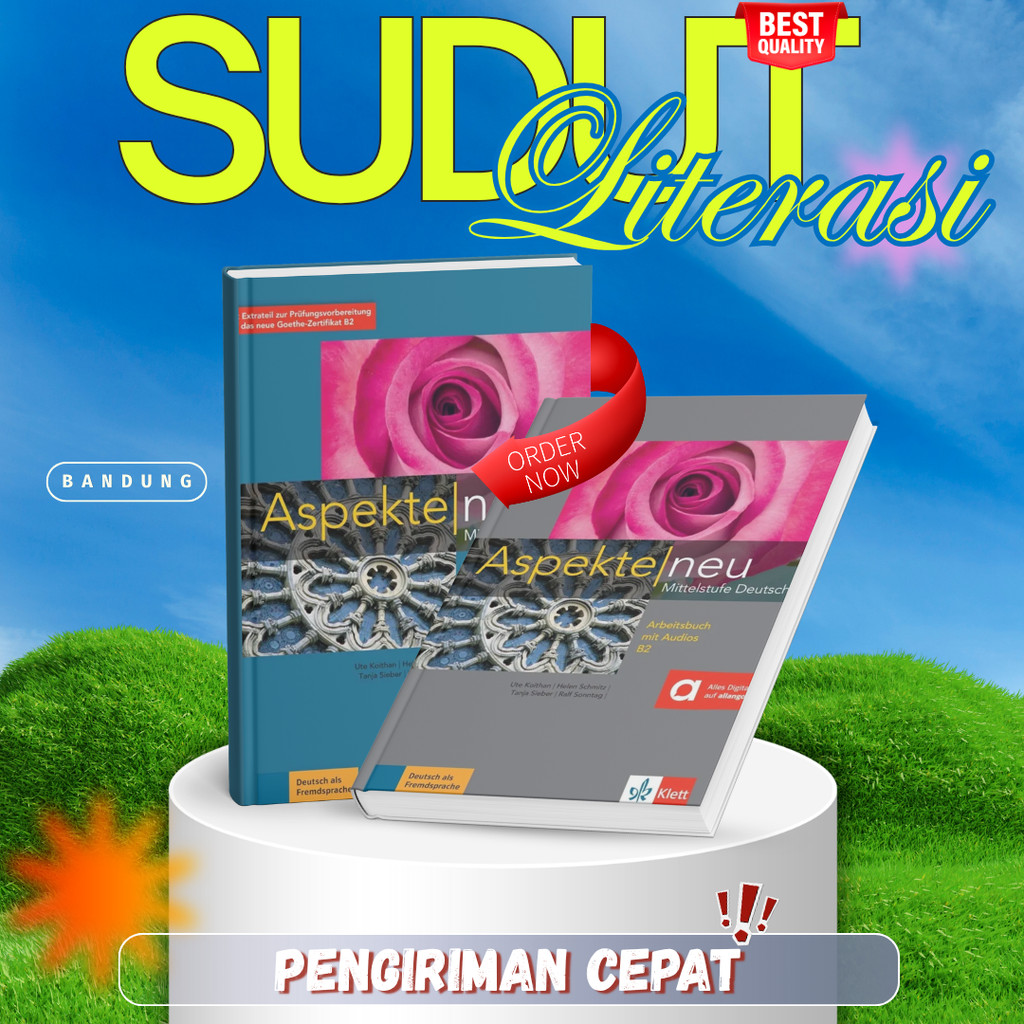 Buku Bahasa Jerman | Aspekte Neu B2 Lehrbuch & Arbeitsbuch