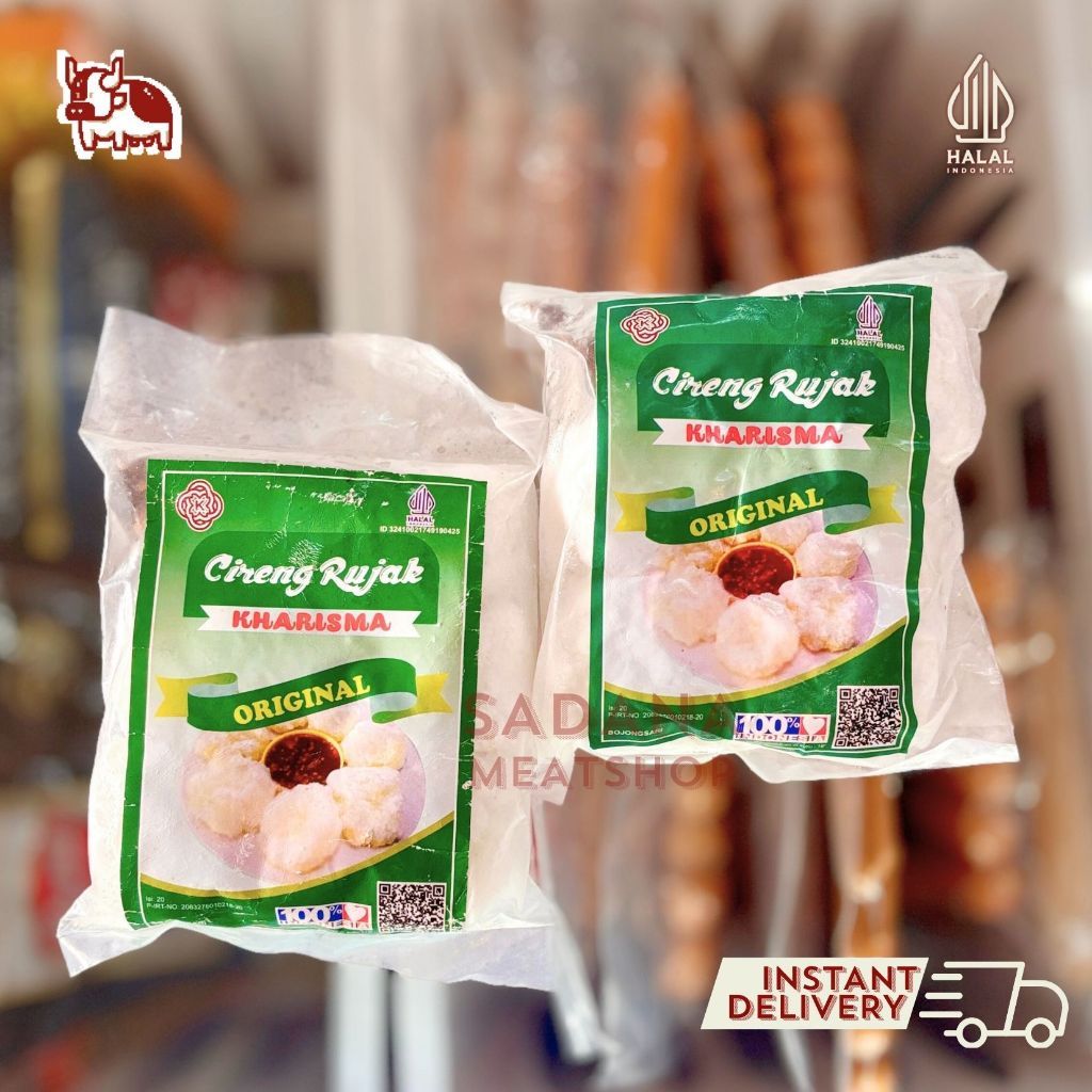 KHARISMA Cireng Rujak Isi 20 – Cireng Frozen Empuk Saus Rujak Pedas Manis