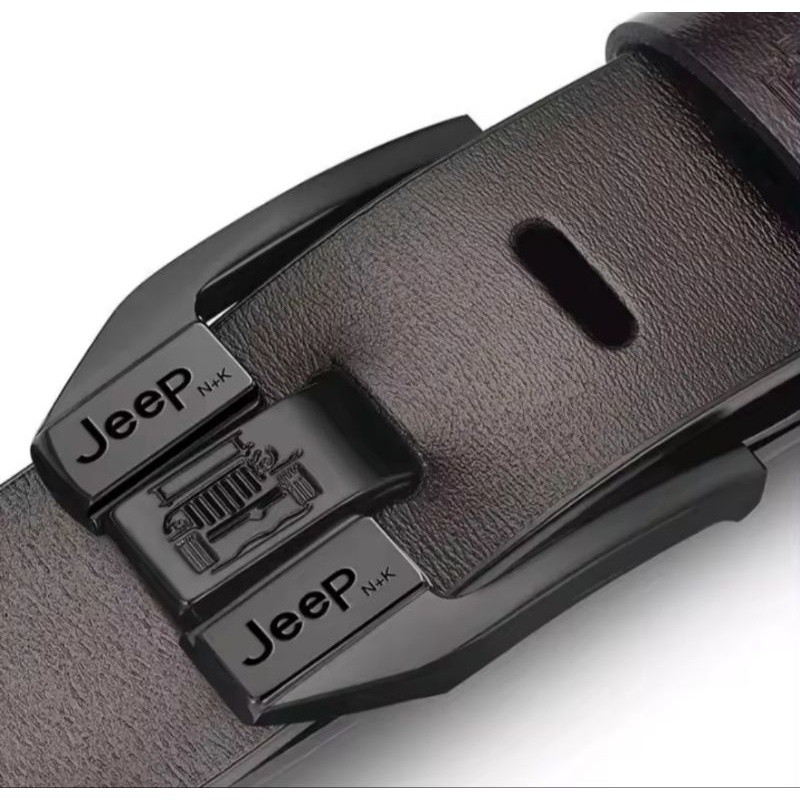 TERMURAH ikat pinggang pria kulit import terlaris-sabuk pria JEEP kulit lapisan asli