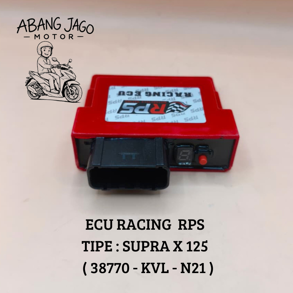 ECU RACING MERK RPS TIPE SUPRA X 125 KVL ( 38770 - KVL - N21 )