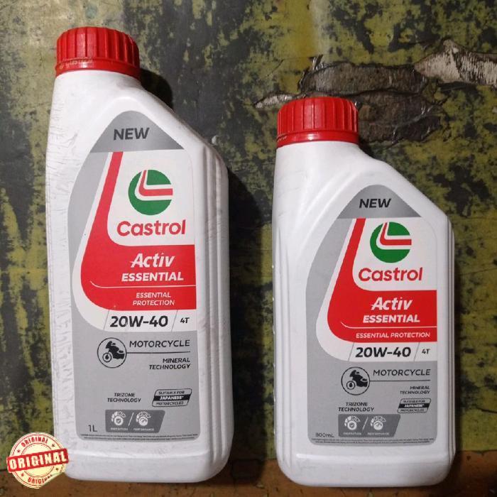 OLI CASTROL ESSENSIAL 20W-40 0,8 L