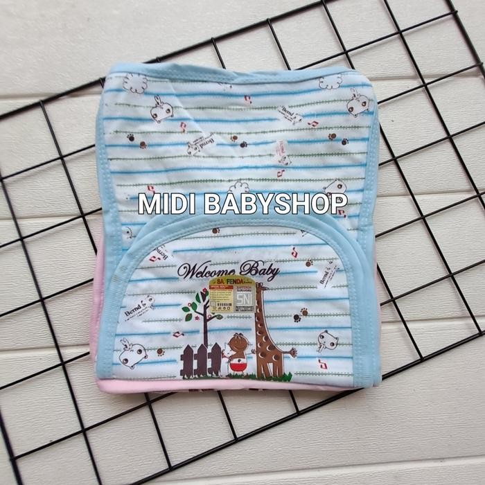 12 Pcs Popok Kain Tali Jumbo Motif Saffenda Baby SNI