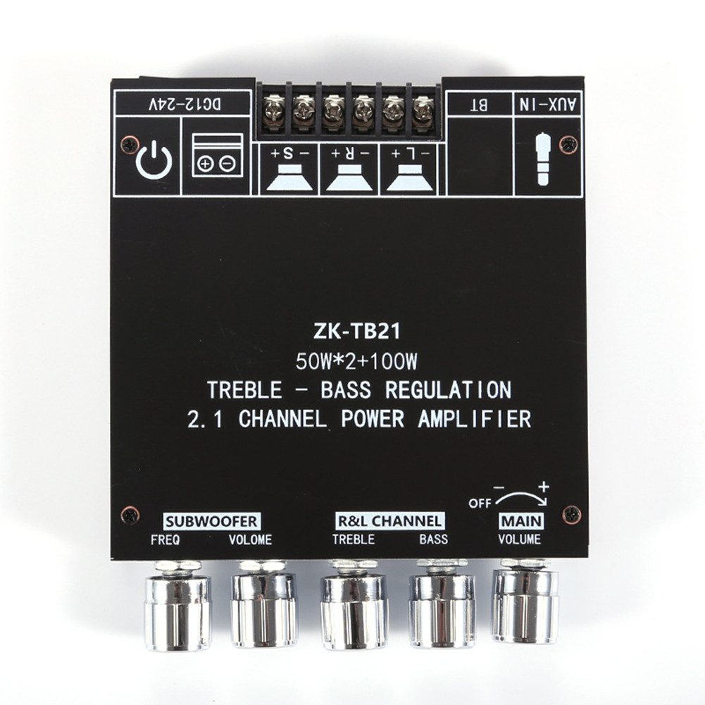 TPA3116D2 2.1 Channel Audio Power Amplifier Module DC12-24V Digital Audio Stereo Power Amplifier Mod