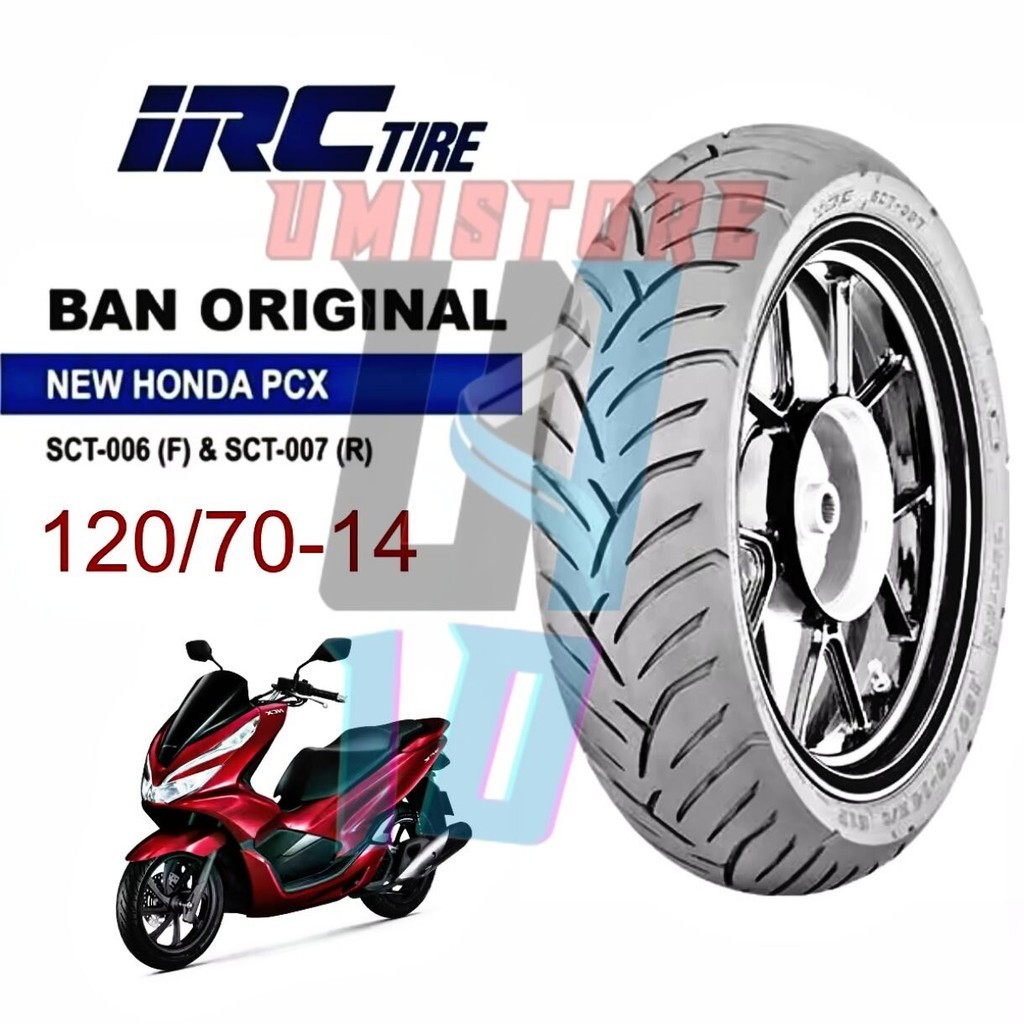 Ban Motor PCX 150/160 Ring 14&13 Tubeless Bekas