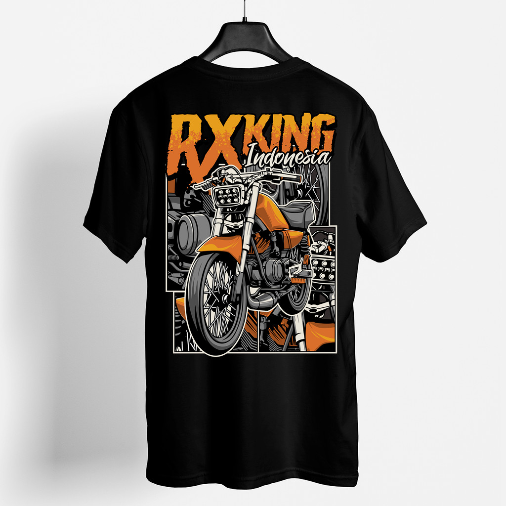 KAOS RX KING BAJU RX KING PAKAIAN PRIA PREMIUM RX-King Terlaris Ukuran S-3XL COD