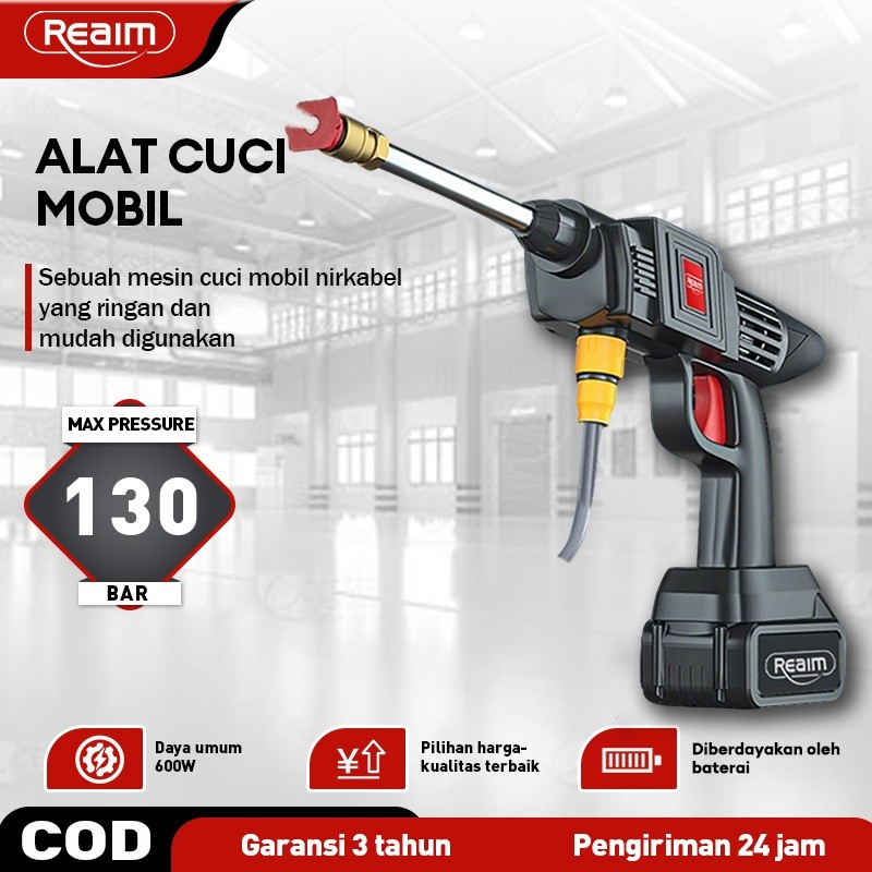 SIXSHOP Reaim jet cleaner mesin semprotan Portable mini cuci mobil motor alat cuci motor semprotan k