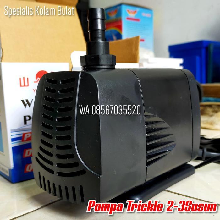 TRICKLE FILTER KOLAM IKAN 3SUSUN SMALL - Hitam