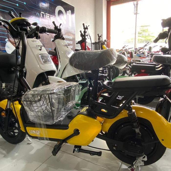 PROMO BIG SALE Sepeda Listrik VIAR - UNO By Viar Sepeda Listrik VIAR UNO - Kuning