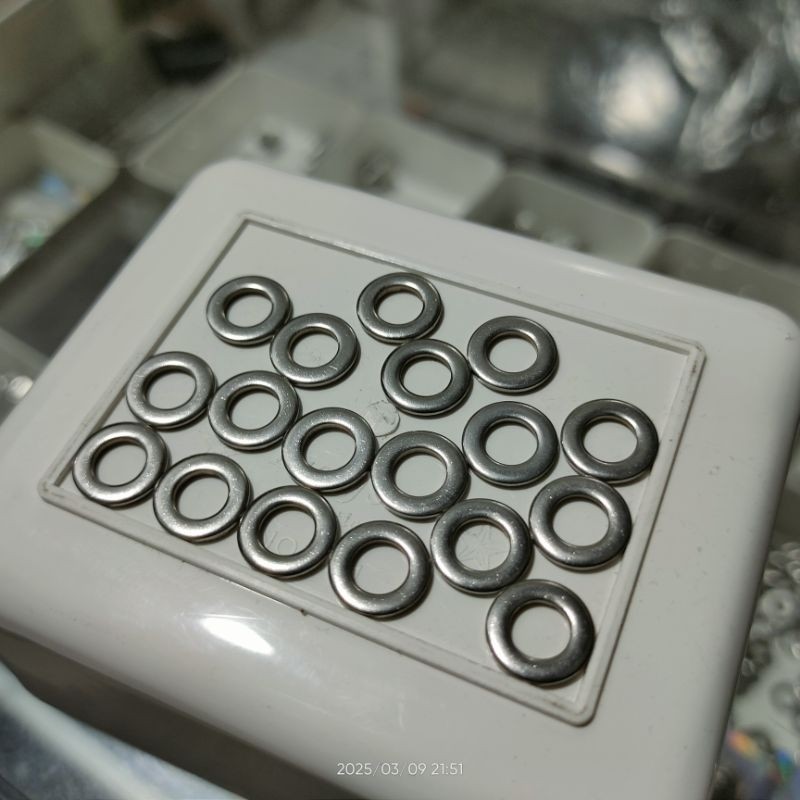 MUR M6 TIPIS HEX STAINLES ANTI KARAT rx