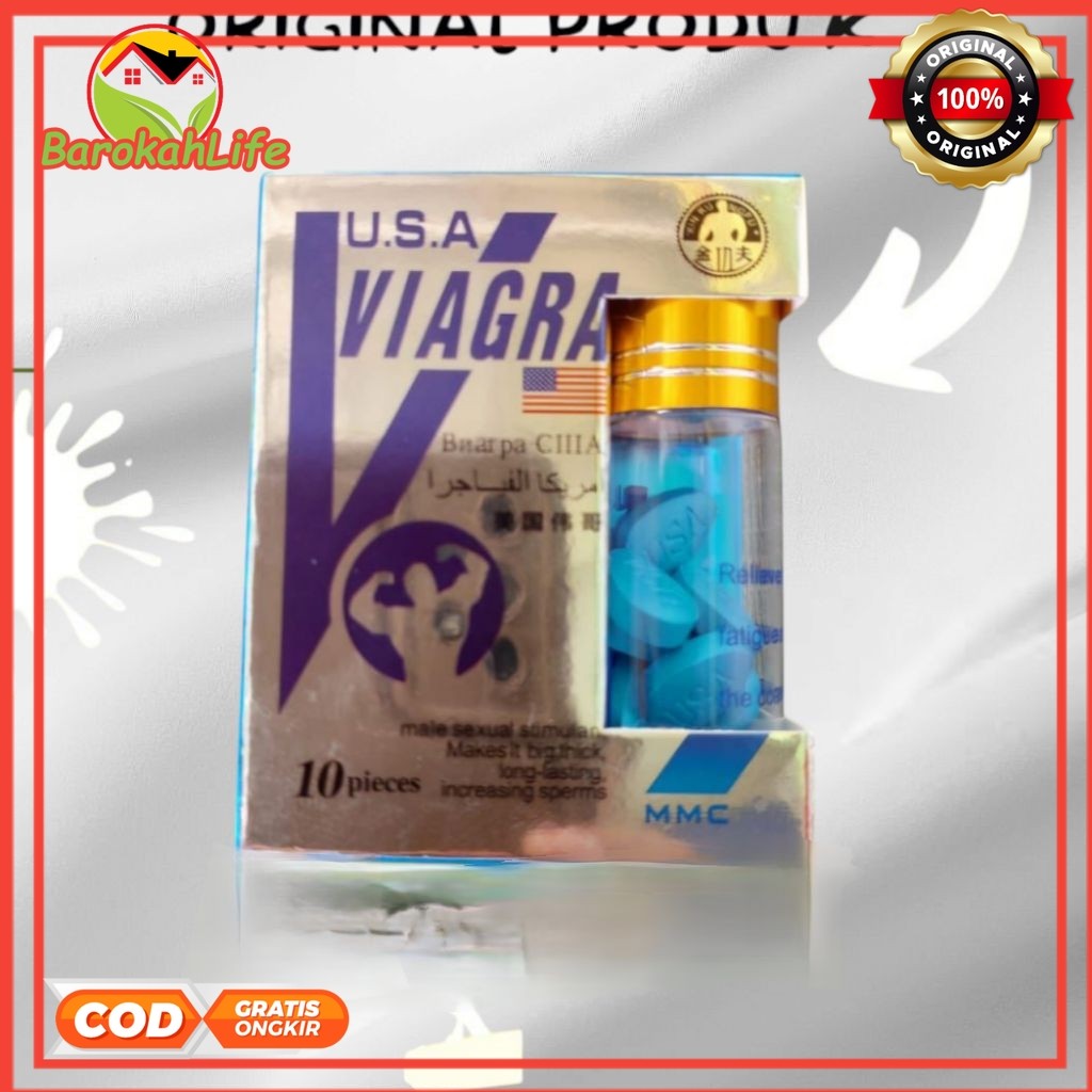 Vagra Vigra Viagra original usa Viagra Mmc Original Obat Menambah Stamina  Pria Pil Biru Asli Stamin
