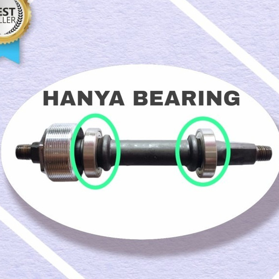 Bearing as tengah MERK ASB 6903 zz  BB pedal sepeda crank pengganti pelor / klahar / klaker engkol m