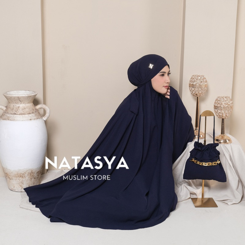 [Mukena Terbaru 2026] Mukena Dewasa Polos Crinkel Airflow 3in1 Premium Mukena Motif Mukena Rayon Dew