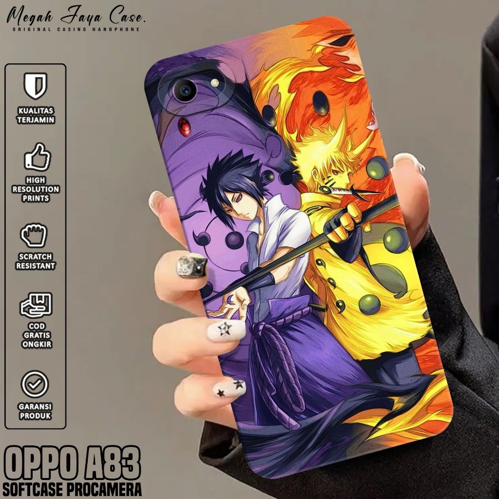Case Hp Oppo A83 - Softcase Oppo A83 Motif Anime NRT - Casing Oppo A83 - Silikon Hp Oppo A83 - Pelin