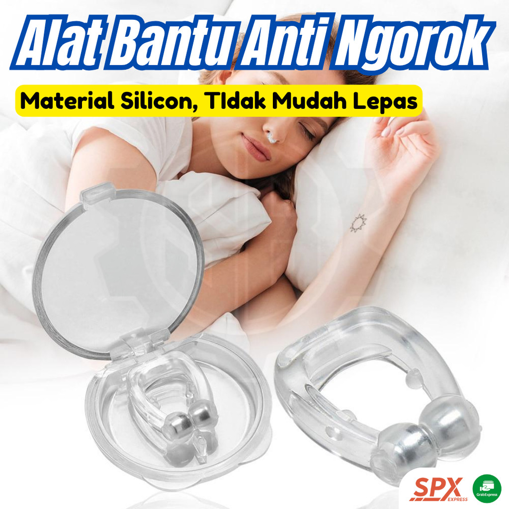 Anti Ngorok Alat Bantu Tidur Magnetic Nose Clip Alat Bantu Stop Snoring