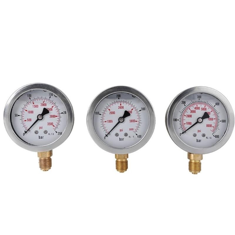 Hydraulic Pressure Gauge Excavator Pressure Test With Testing Hose