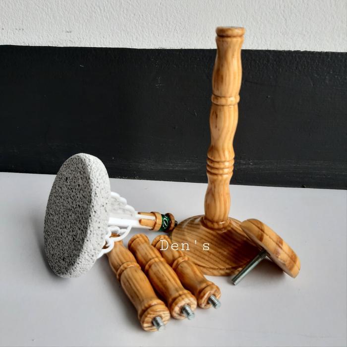 [ 1tnj5s0qmw ] || tangkringan branjangan bongkar pasang/knock down akrilik - natural