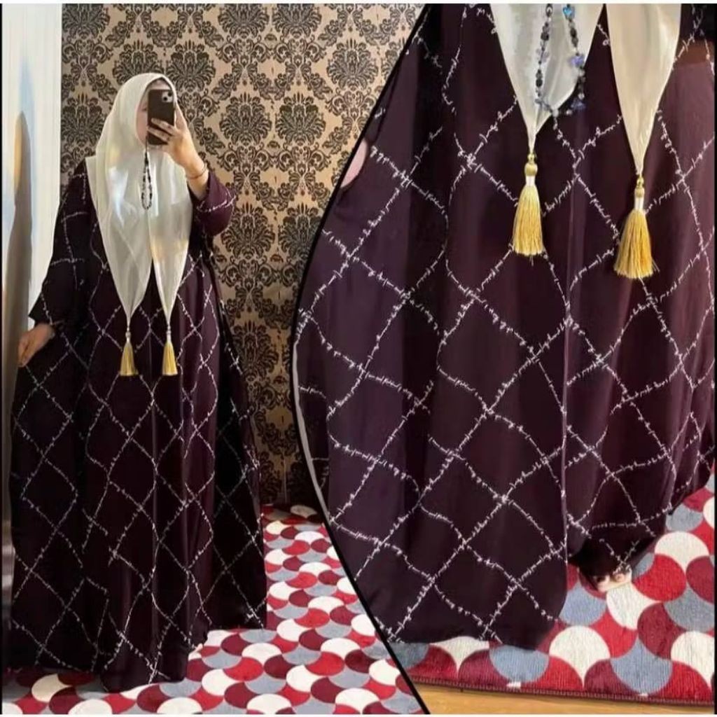 BAHAN PREMIUM Kaftan dayli Arabic Kaftan motif arab Kaftan Madinah Kaftan arab Kaftan Busui kaftan v