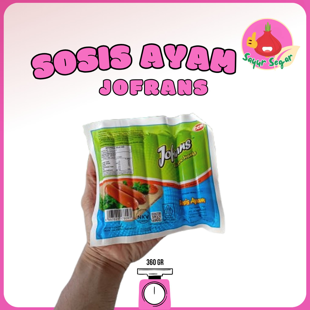Sayur Segar - Sosis Ayam Jofrans / Chicken Sausage 360gr