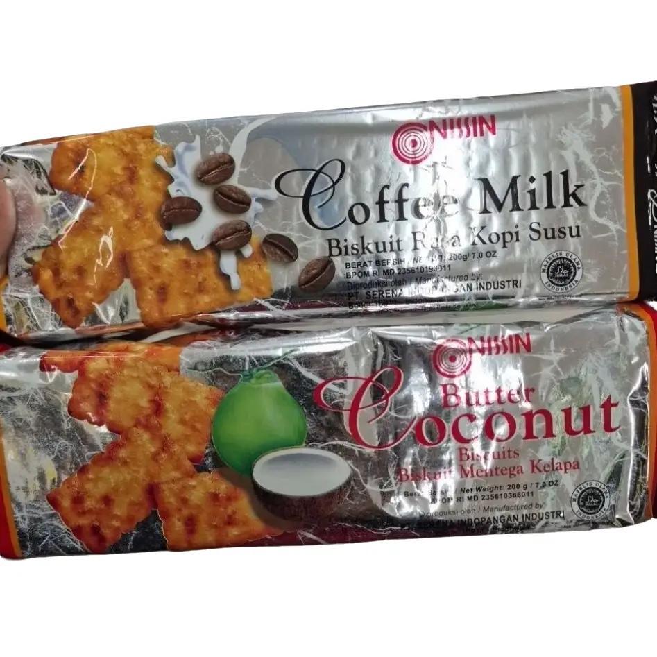 Nissin Biscuits 200gr Rasa Coffee Milk / Butter Coconut