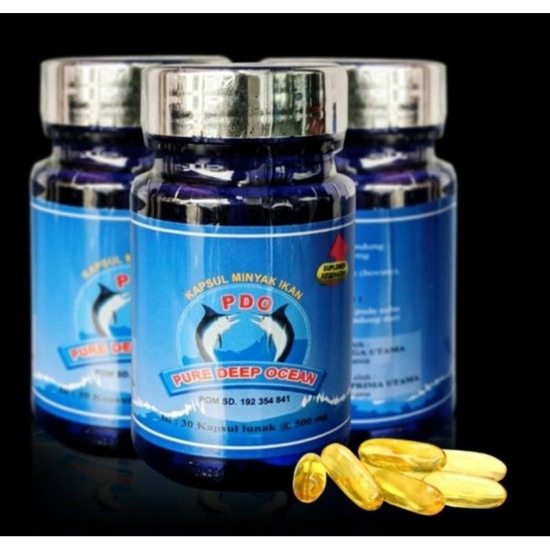 PDO Kapsul - MINYAK IKAN ORIGINAL