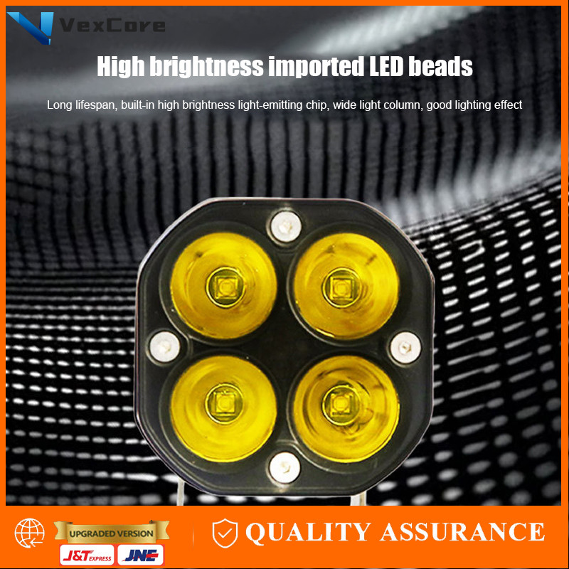 VEXCORE COD Sorot Laser Gun Led 40W Worklight Lampu Tembak 4 Titik Mata 40 Watt Motor Mobil Sorot 40