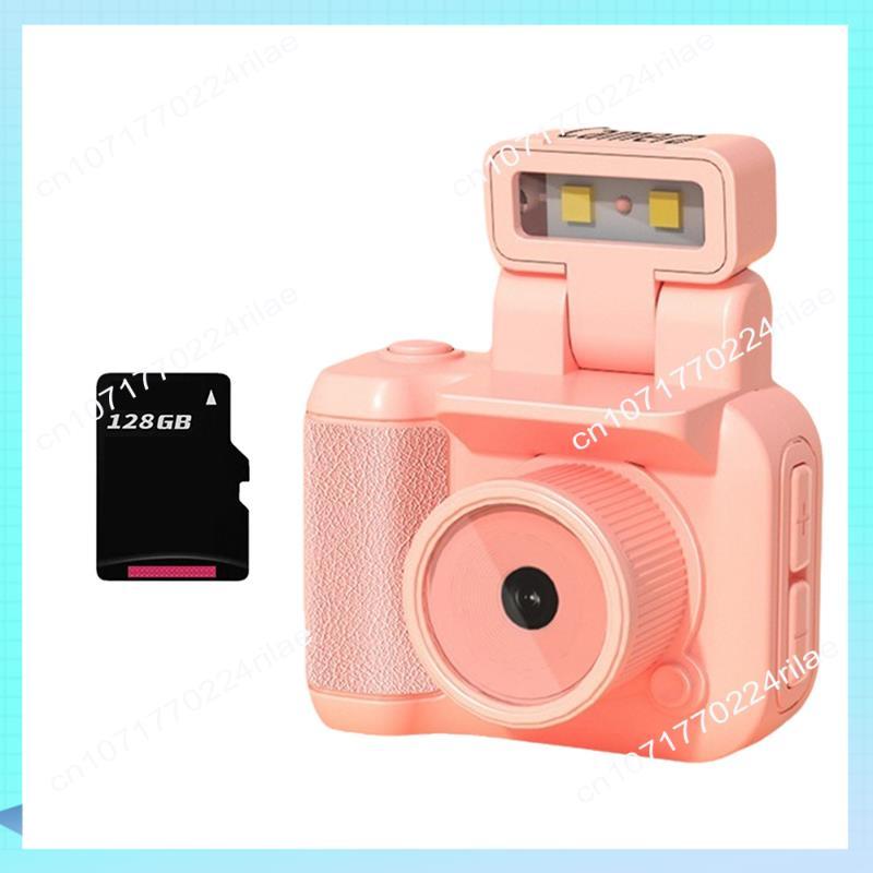 A17Z Mini SLR Style Camera Cmos 128GB With Flash Light And Charging Dock Portable Video Recorder DV 