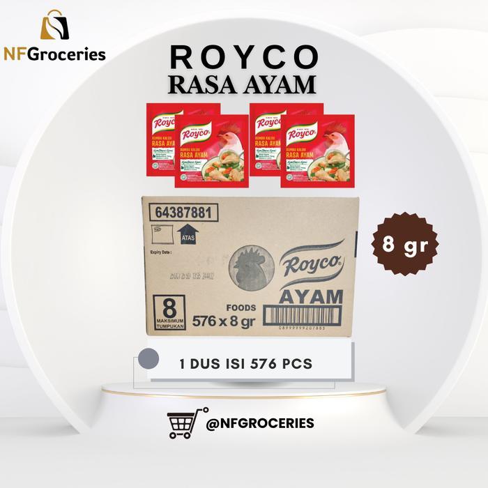 [NFG X PAYDAY04] ROYCO SAPI / AYAM SACET 1 DUS 48 RENCENG] - ROYCO AYAM 1 DUS