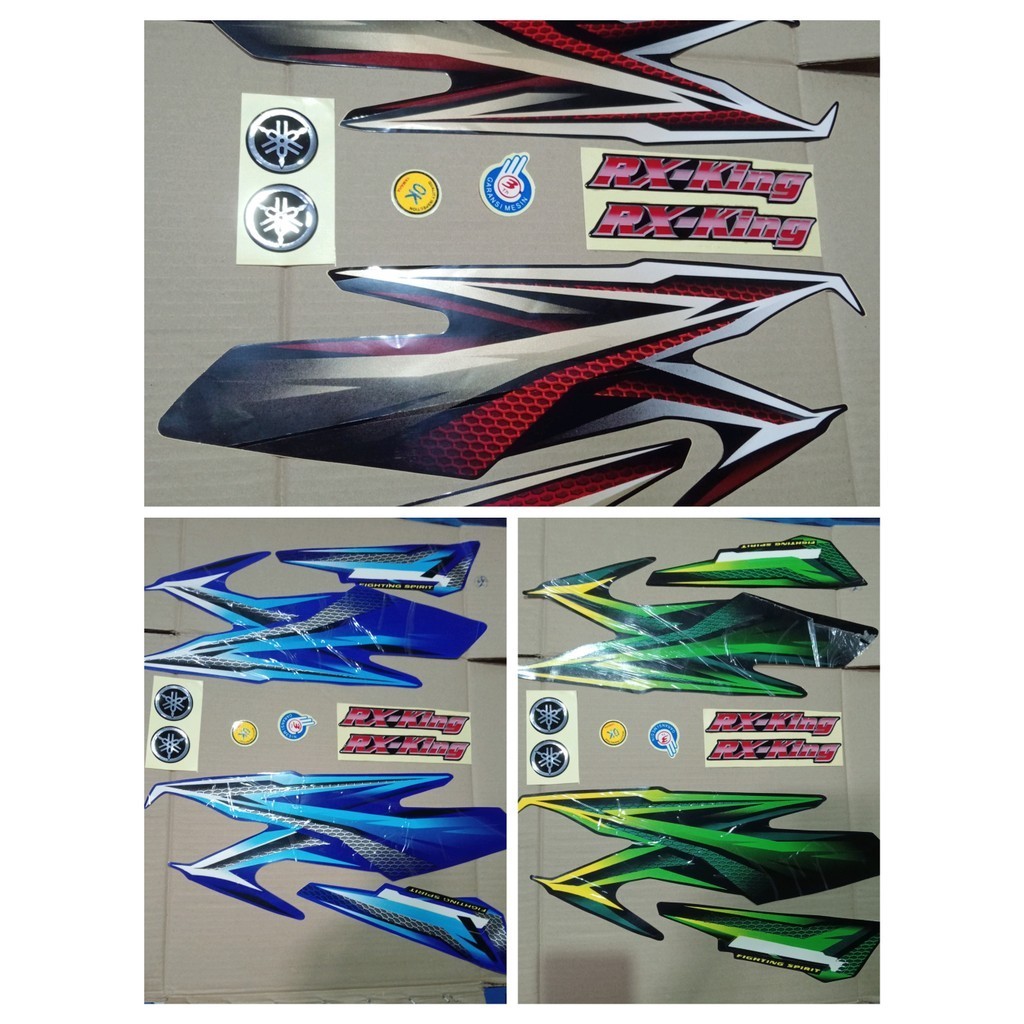 STRIPING RX KING 2005 STIKER STRIPPING RX KING ORI YAMAHA
