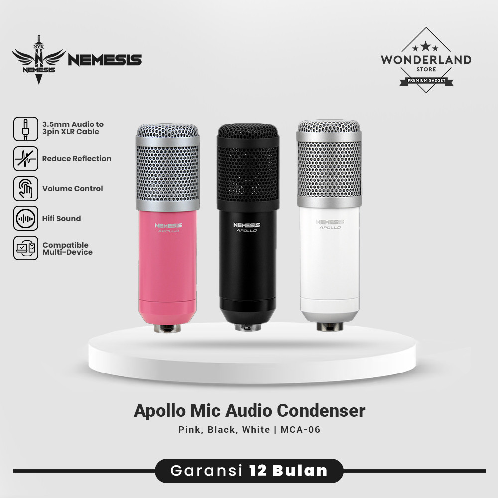 NYK Nemesis MCA-06 / MCA06 Apollo Condenser Microphone Stand