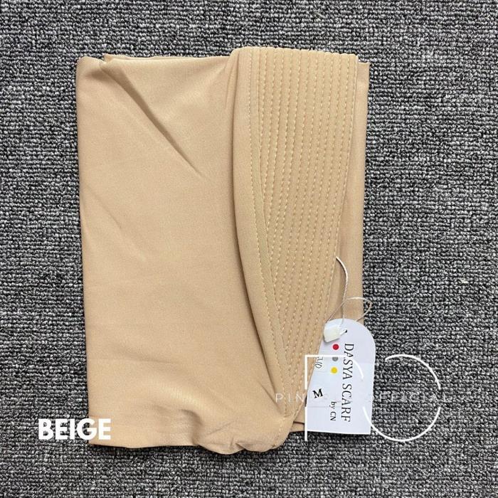 Hijab Instan Daily | Hijab Daily Kenan | Kerudung Instan by Dasya Scarf ORI (Size M) - Hitam