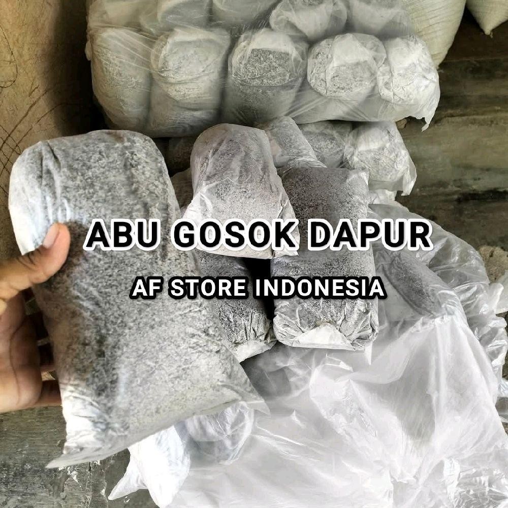 ABU GOSOK DAPUR HALUS 1 kg UNTUK PEMBERSIH PERALATAN DAPUR PANCI WAJAN TOILET DAN FERMENTASI TELUR A