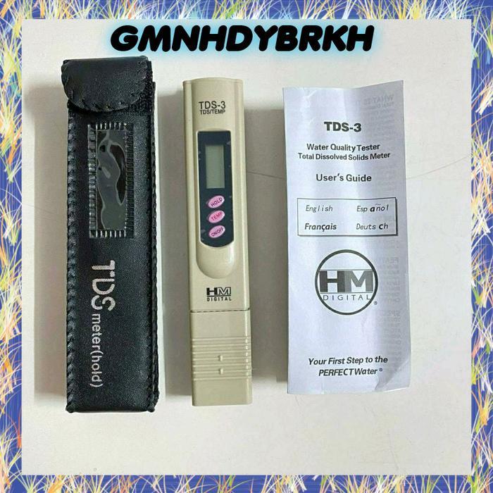 TDS Meter TDS-3 TDS3 HM Digital Original