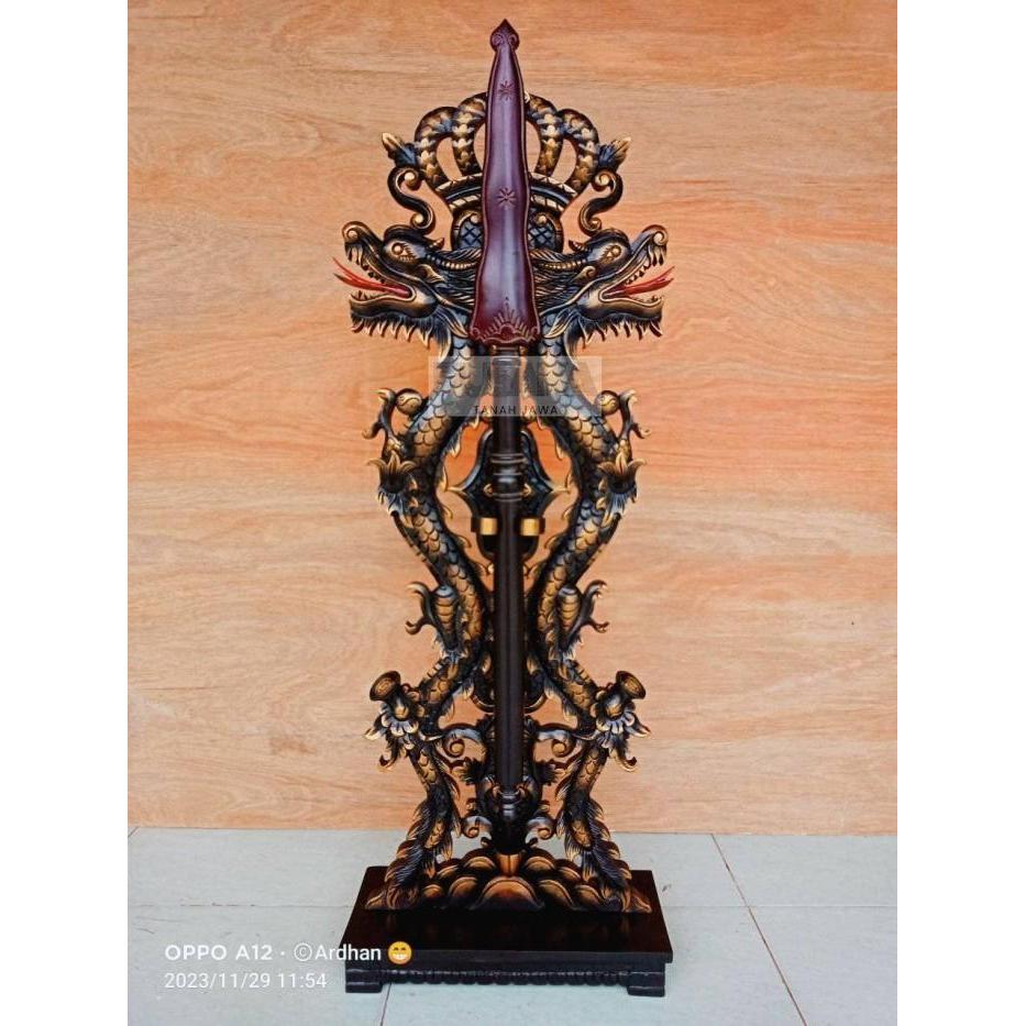 jagrak pusaka naga raja kembar standing isi 1 pusaka finishing termurah seindonesia PTJ3543