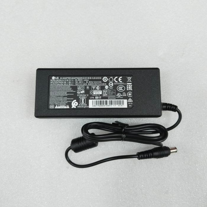 Adaptor Charger TV LED LG 19V 3.42A Original Kompatibel 32 43 49 50 Inch Model 32LN5100 43LK5000 49L