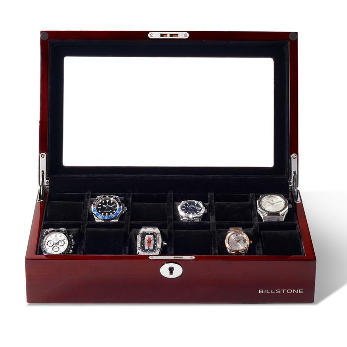 Promo BILLSTONE Heritage 12 Watch Box | Kotak Jam & Tempat Jam Tangan - BILLSTONE Heritage 12 Terlar