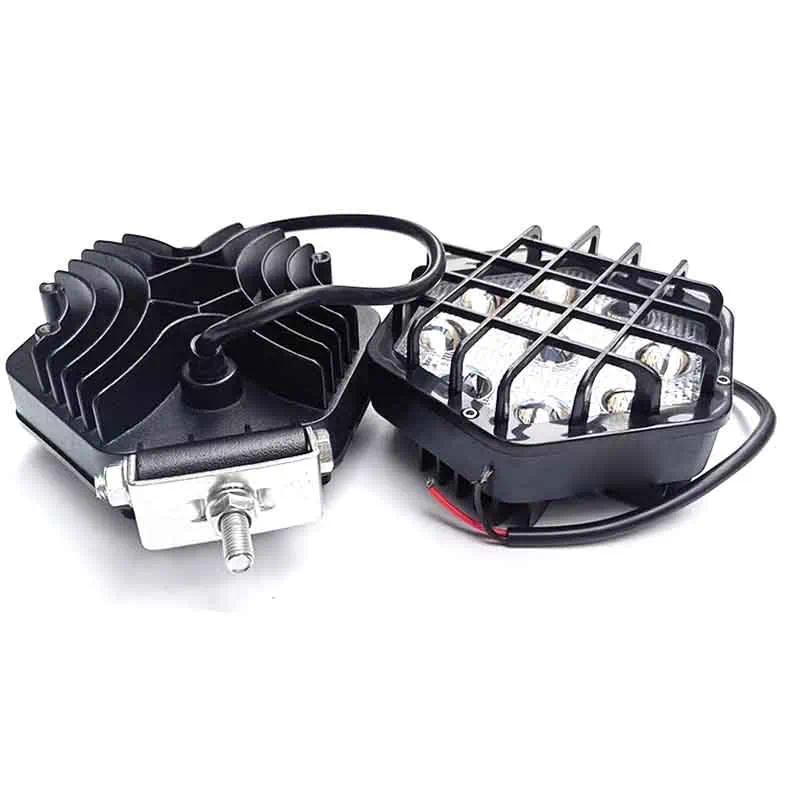 For excavator headlights LED lights 24V working boom lights shockproof engineering vehicle loaders e