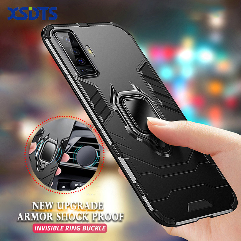 CASE VIVO X50 X50 PRO X60 X60 PRO X70 PRO IRING CASE ARMOR ROBOT STANDING PHONE CASE