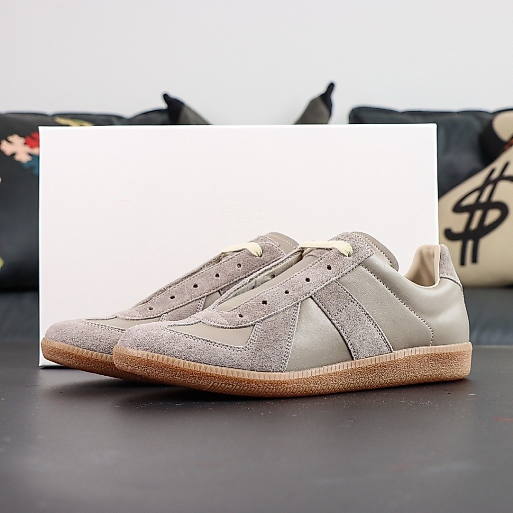 Maison Margiela Calfskin Replica Sneakers (GATS) - Grey - BNIB 100%