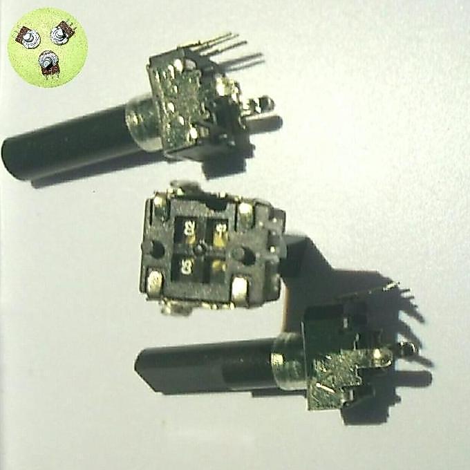 Deepcln- Pot Gain Garang C5K Panjang As 3Mm ,Bisa Buat Mackie Vlz Knop Merah, Behringer Xenyx,Behrin