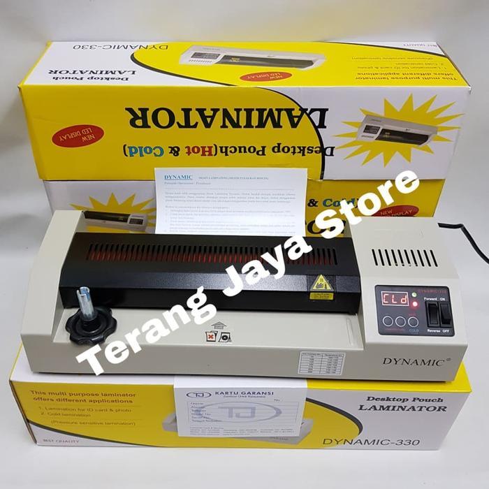 Mesin Laminating DYNAMIC 330 Mesin Laminating Dynamic 330Led Mesin laminating A3 Dynamic 330