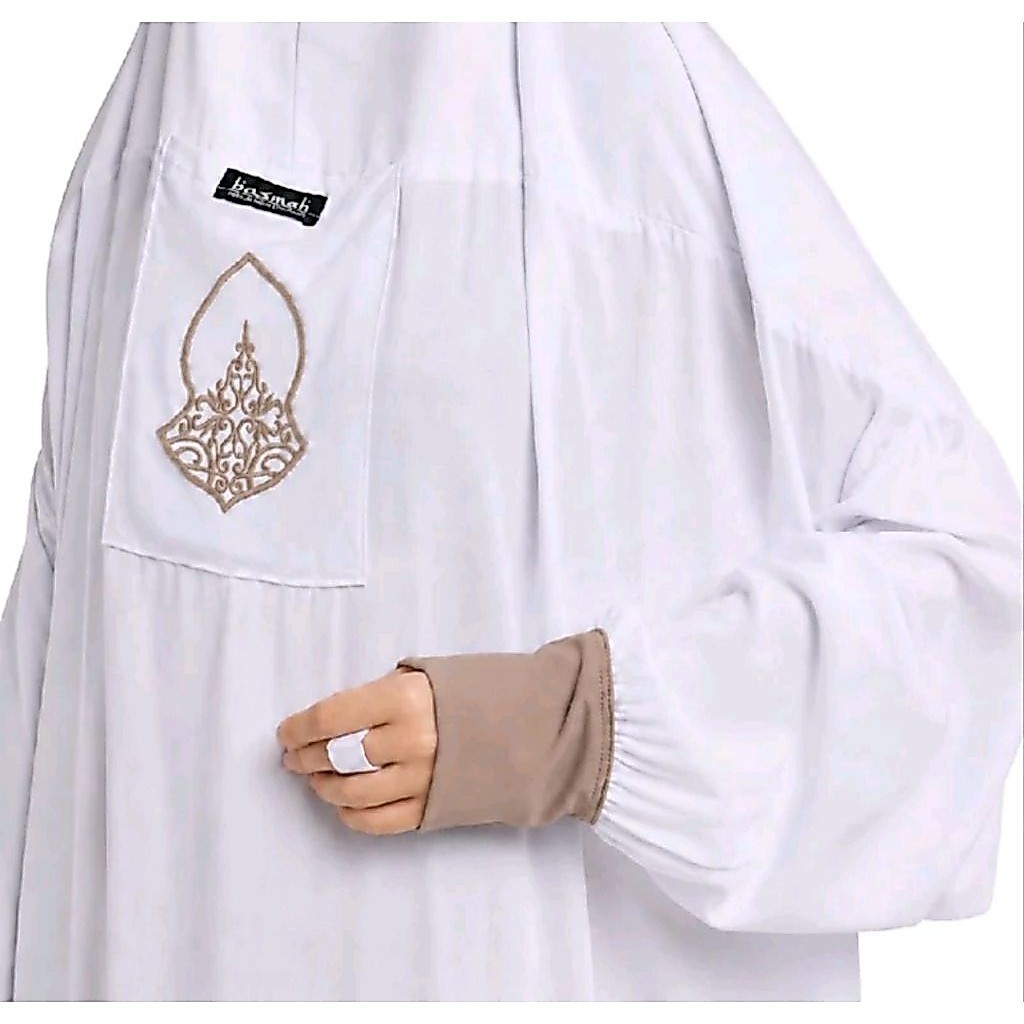 Mukena Basmah/Mukenah Terompah Hadromaut/Mukena Manset