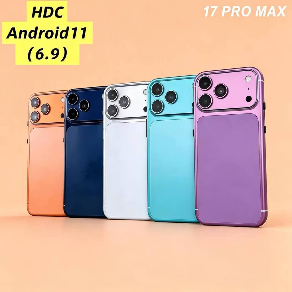 hp iPhone 17 Pro Max HDC Baru 99% Android11 Garansi bisa behasa Indonesia Hrg Termurah 6.9inch