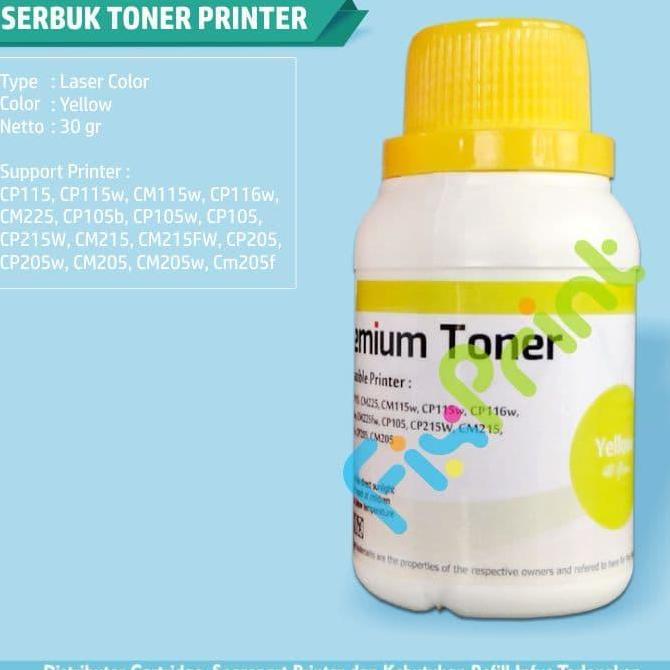 Serbuk Refill Bubuk Toner Xerox CP105 CP215W CM215 CM215FW CP205 Yello