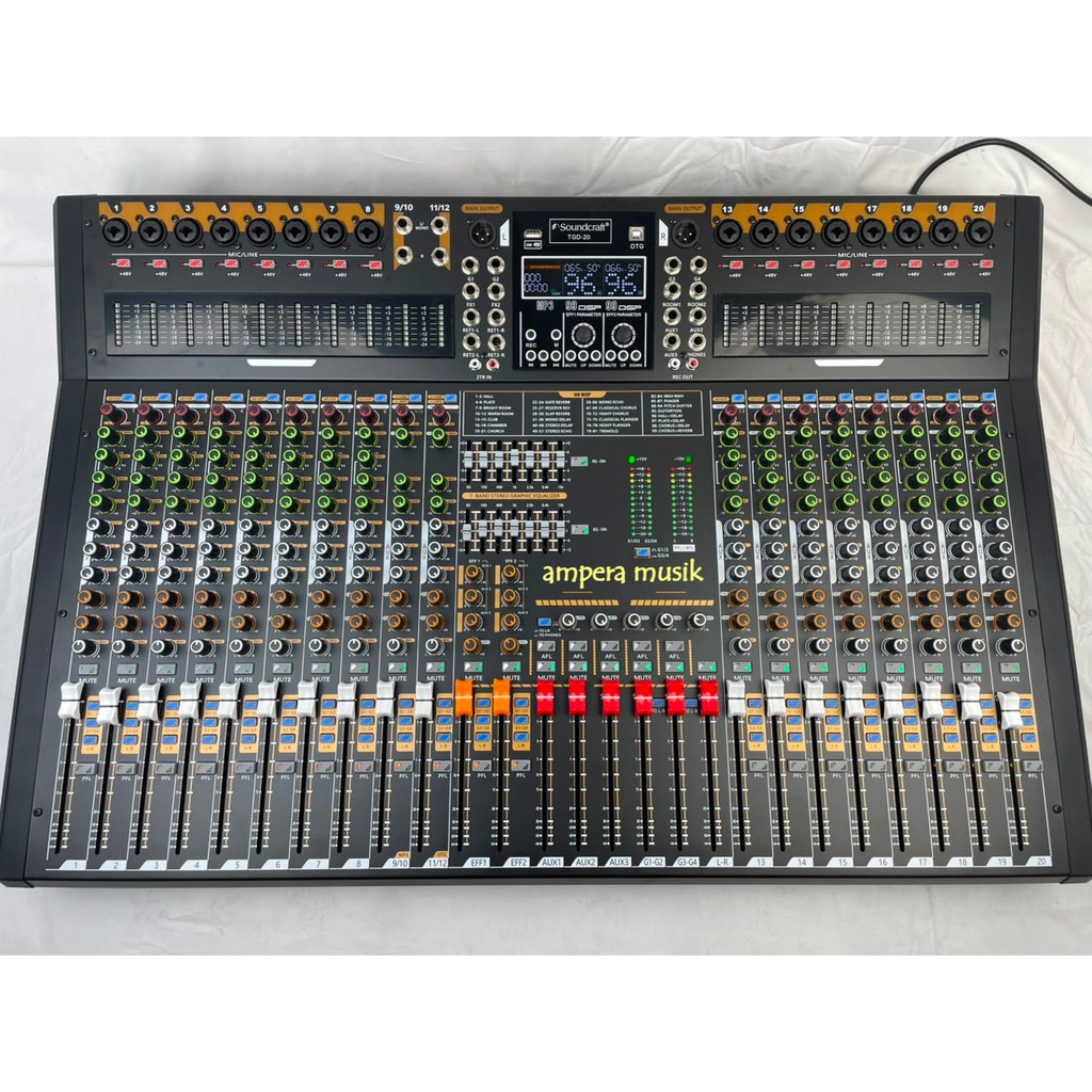 MIXER AUDIO SOUNDCRAFT TGD20 MIXER 20 CHANNEL TGD20